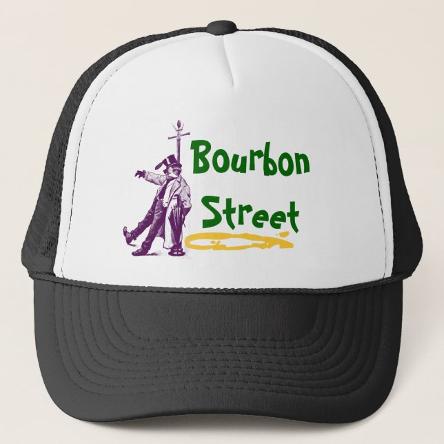 Gorra De Camionero Regalo clásico del carnaval de New Orleans de la (Anverso)