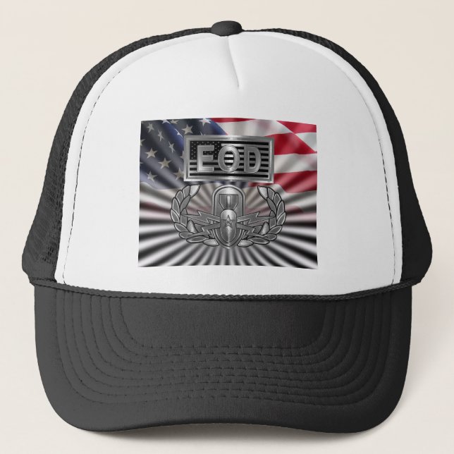 Gorra De Camionero Regalo conmemorativo "EOD Senior" (Anverso)