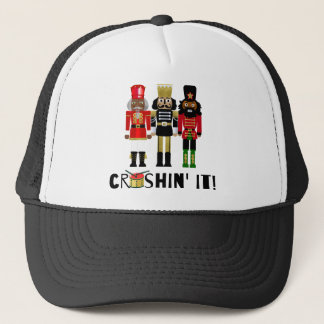 Gorra De Camionero Regalo de "aplastándolo" a un cazabombardos negros