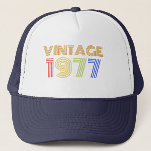 Gorra De Camionero Regalo de cumpleaños 42 Vintage de 1977