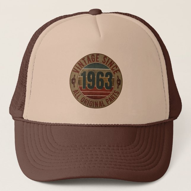 GORRA DE CAMIONERO REGALO DE CUMPLEAÑOS DE 1963 VI (Anverso)