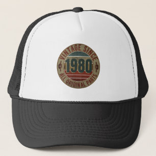 GORRA DE CAMIONERO REGALO DE CUMPLEAÑOS DE 1980 VI