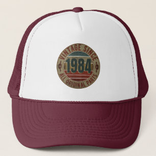 GORRA DE CAMIONERO REGALO DE CUMPLEAÑOS DE 1984 AN