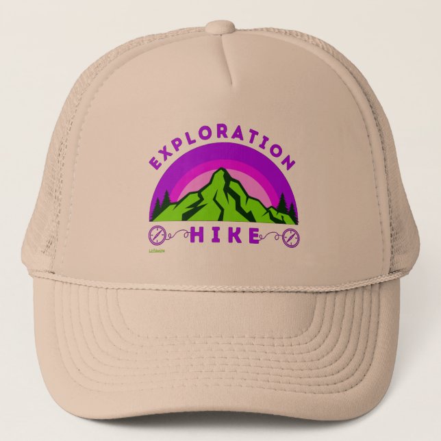 Gorra De Camionero regalo de excursión para excursionismo (Anverso)