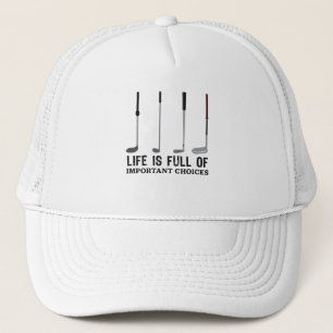 Gorra De Camionero Regalo de golf para golfistas importantes opciones