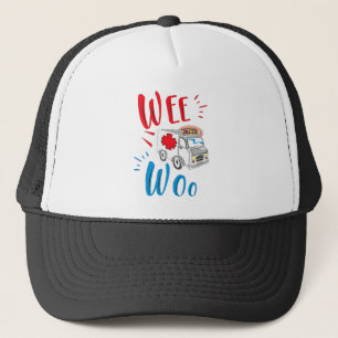Gorra De Camionero regalo de graduación, ambulancia, paciente