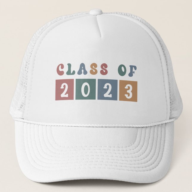 Gorra De Camionero Regalo de graduación de la Escuela de Retro de 202 (Anverso)