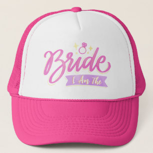 Gorra De Camionero Regalo de grupo de despedida de soltera Pink I Am 