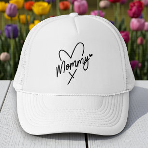 Gorra De Camionero Regalo de guión de corazón de mamá para mamá