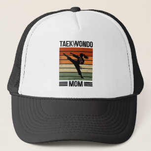 Gorra De Camionero Regalo de mamá de artes marciales retro de taekwon