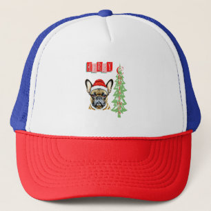 Gorra De Camionero Regalo de Navidades de Bulldog de Francia