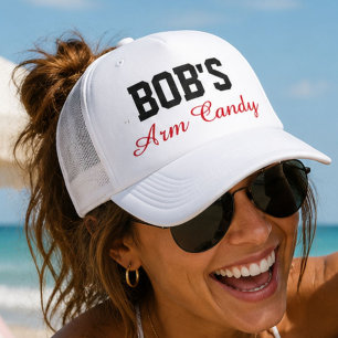 Gorra De Camionero Regalo de nombre de esposa novia divertida de Bob