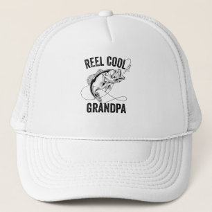 Gorra De Camionero Regalo de pesca del Día del Abuelo Retro de Guay R