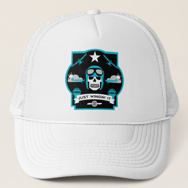 Gorra De Camionero Regalo De Piloto Privado Y Comercial (Anverso)