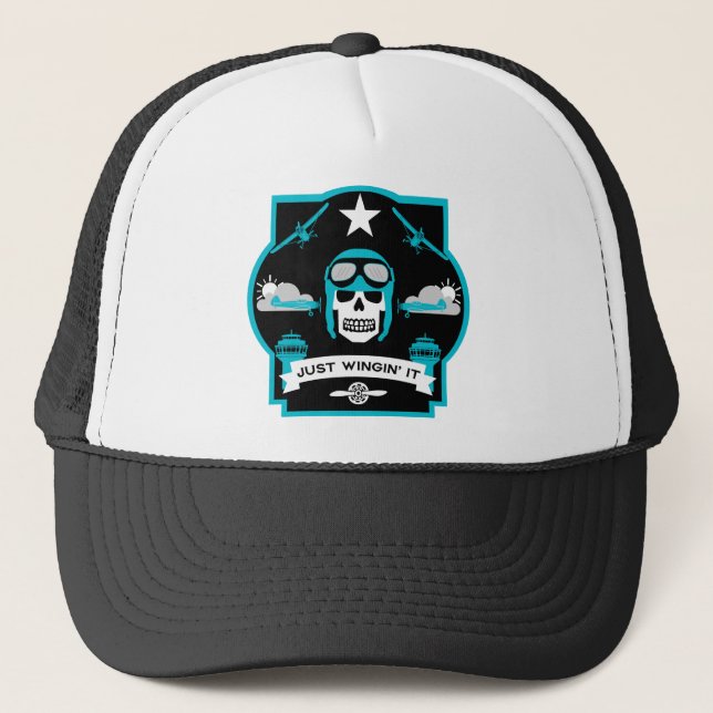 Gorra De Camionero Regalo De Piloto Privado Y Comercial (Anverso)