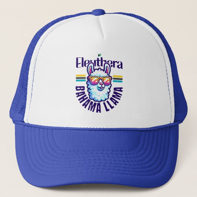 Gorra De Camionero Regalo de recuerdo de Bahamas: Eleuthera Bahamas L (Anverso)