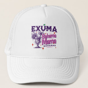 Gorra De Camionero Regalo de recuerdo de Bahamas : Exuma Bahamas Mamá