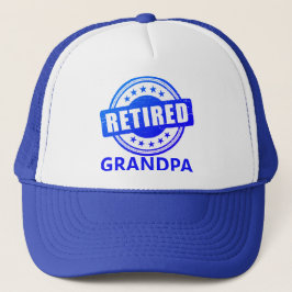Gorra De Camionero ¡Regalo de retiro! Abuelo retirado