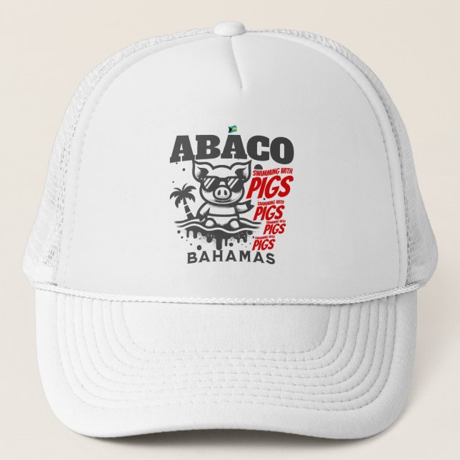 Gorra De Camionero Regalo de souvenirs de Bahamas: Abaco Bahamas (Anverso)