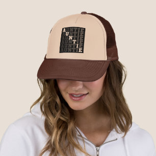 Gorra De Camionero Regalo de tipografía de tía