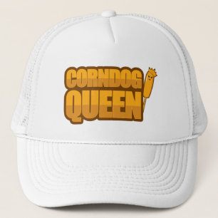 Gorra De Camionero Regalo del amante del perro Corn Queen Corn