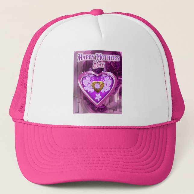 Gorra De Camionero Regalo del Feliz Día de la Madre (Anverso)
