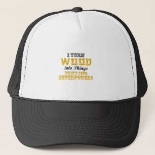 Gorra De Camionero Regalo divertido del carpintero de la carpintería