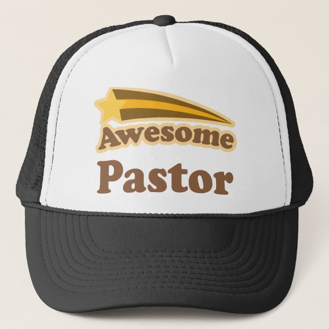 Gorra De Camionero Regalo impresionante del pastor (Anverso)