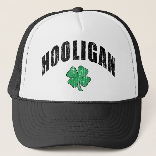 Gorra De Camionero Regalo irlandés del gamberro (Anverso)