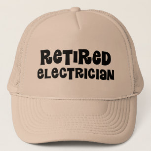 Gorra De Camionero Regalo jubilado del electricista