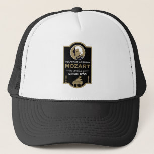 Gorra De Camionero Regalo para amante de la música de Mozart