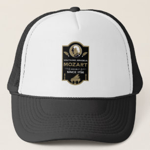 Gorra De Camionero Regalo para amante de la música de Mozart