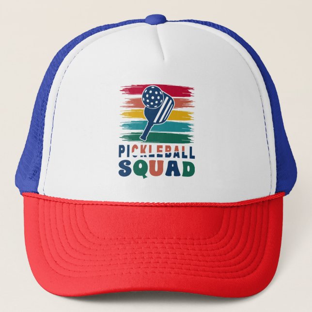 Gorra De Camionero Regalo para jugadores de pickleball (Anverso)