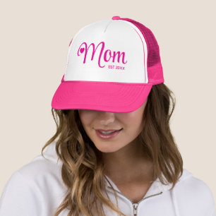 Gorra De Camionero Regalo para madres con guión simple establecido po