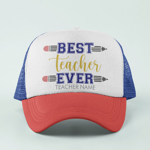 Gorra De Camionero Regalo Personalizado Mejor Profesor - Regalo Perso