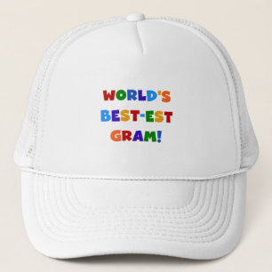 Gorra De Camionero Regalos brillantes de los colores del gramo del