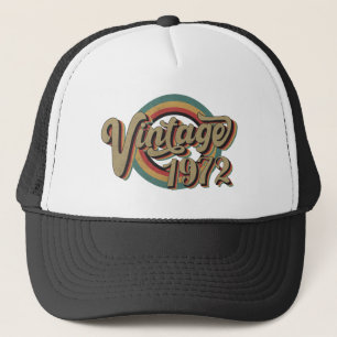 Gorra De Camionero Regalos de 50 años Vintage 1972 Regalo de 50 años 