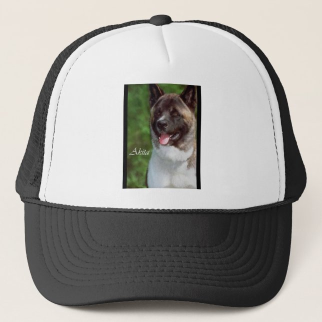 Gorra De Camionero Regalos de arte de Akita (Anverso)