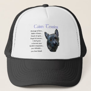 Gorra De Camionero Regalos de arte de Cairn Terrier