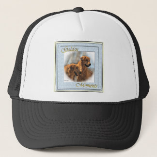 Gorra De Camionero Regalos de arte de Golden Retriever