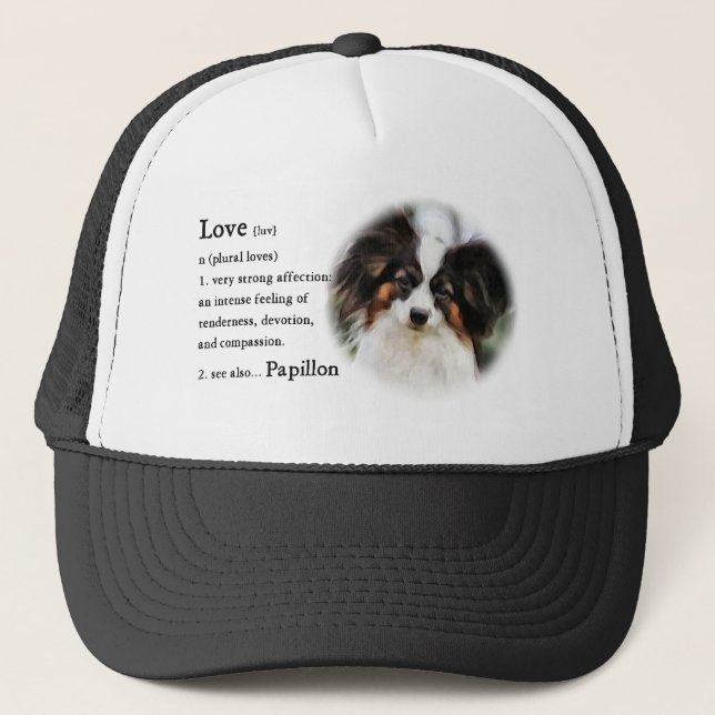 Gorra De Camionero Regalos de arte de Papillon (Anverso)