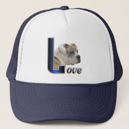 Gorra De Camionero Regalos de Bulldog en inglés