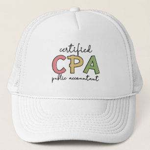 Gorra De Camionero Regalos de contabilidad pública certificados por C