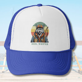 Gorra De Camionero Regalos de jubilación de lobos vintage para papá p