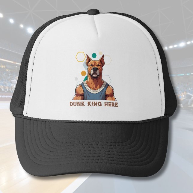 Gorra De Camionero Regalos de perro de Guay para aficionados al entre (Cool Dog Gifts for Basketball Lovers Coach Fans)