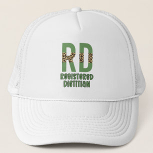 Gorra De Camionero Regalos de RD por la huella de la dietista registr