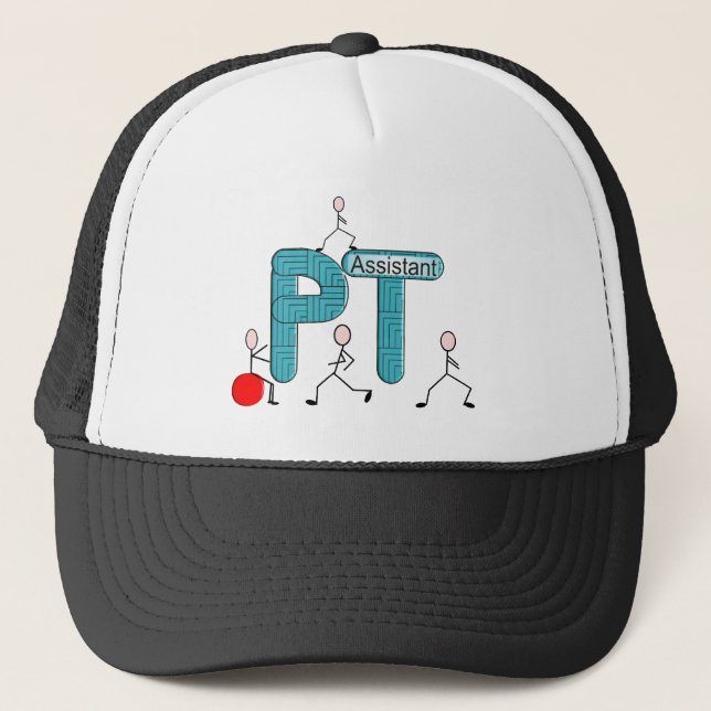 Gorra De Camionero Regalos del ayudante de la terapia física (Anverso)