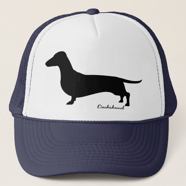Gorra De Camionero Regalos del Dachshund (Anverso)