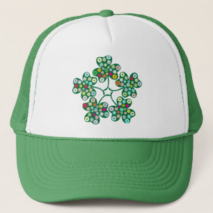Gorra De Camionero Regalos del día de St Patrick: El trébol