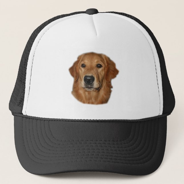 Gorra De Camionero Regalos del golden retriever (Anverso)